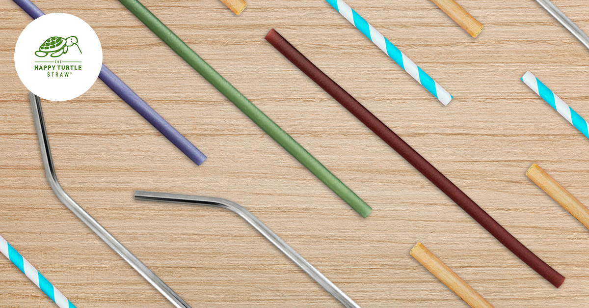 What Is The Best Alternative To Single-Use Plastic Straws For Your  Customers? - The Happy Turtle Straw